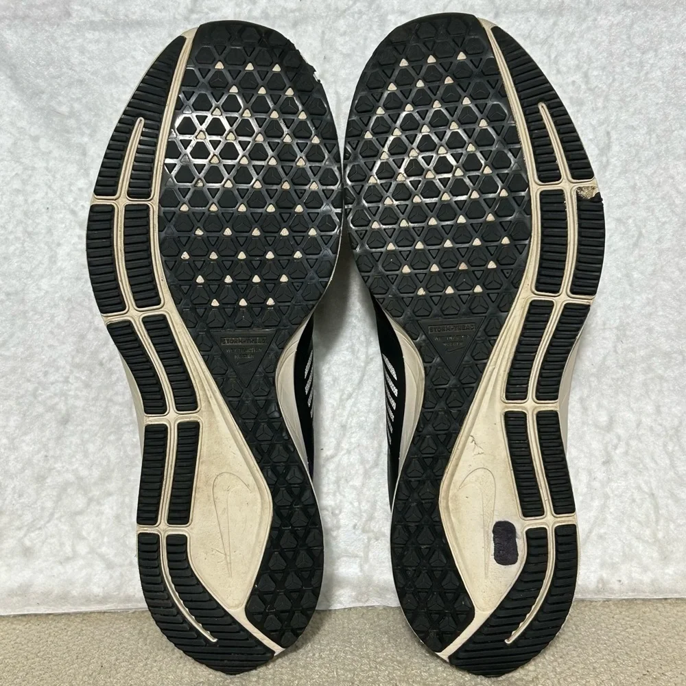 Nike Womens Air Zoom Pegasus 36 Black Running Athletic Sneakers Shoes SZ US 9.5